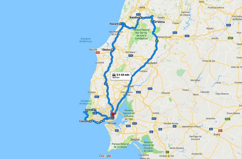 Ruta por Portugal 3 días