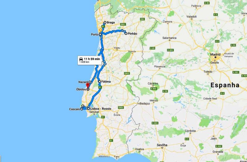 Ruta por portugal 7 días