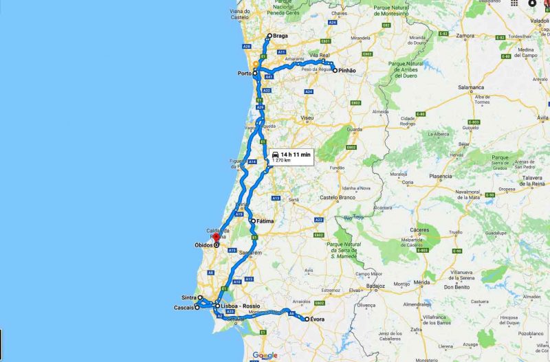 Ruta por Portugal 8 dias