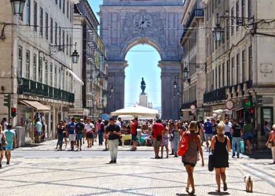 Tour a pé e de bonde em Lisboa