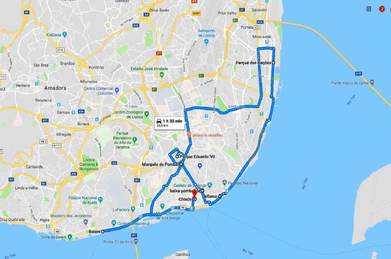 Tour de Lisboa 4h
